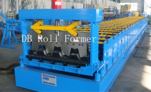 Rolo galvanizado da plataforma de assoalho da chapa de aço que forma a máquina 10-12m/Min