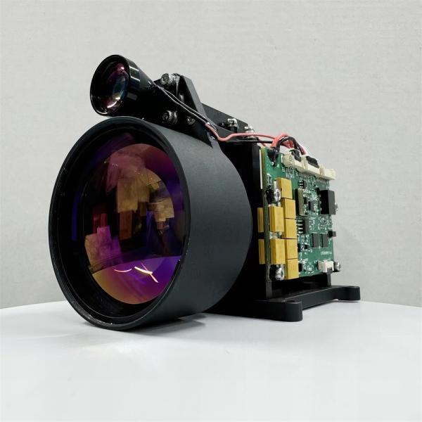 Módulo de telemetria a laser de 10 km, telemetria portátil/Telescópio/caça ao ar livre/UAV/Detecção a laser/Posicionamento/Montado no automóvel