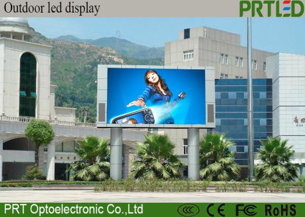Outdoor Advertising P10  LED Display Screen with 1R1G1B  Modules 32*16 Dots