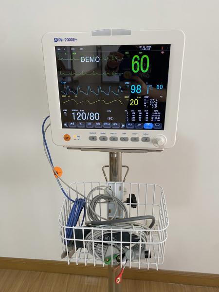 Medical Trolley Patient Monitor Cart for Hospital