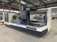 Máquina de tornos CNC de cama plana de trabajo pesado 4/6m/min X/Z Rapid Traverse incluido