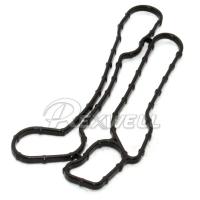 car engine oil filter housing gasket cooler seal For Chevrolet Opel 25199750