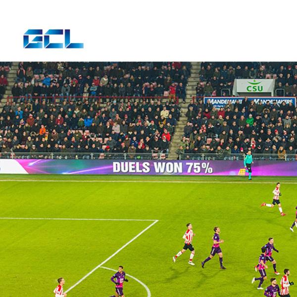 Waterproof Giant Outdoor Stadium Perimeter LED Display Screen Board for Full Color Video Broadcasting