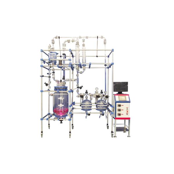 10L 20L 50L Jacketed Glass Reactor Glass & Stainless Steel Reactor