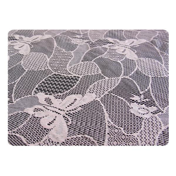 Butterfly Pattern Polyester Lace Fabric , OEM / ODM Offer CY-CT8515