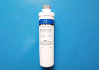 Clamp Type Water Purification Equipment Active Carbon Filter 1/4 Inch Inlet / Outlet