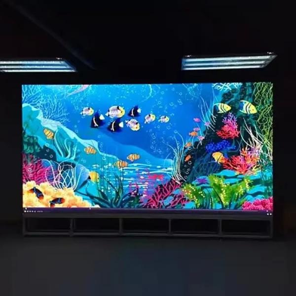 Professional P4 Smd Full Color Led Display Screen Led Video Wall Panel With Aluminum Mounting Type Hang On The Wall