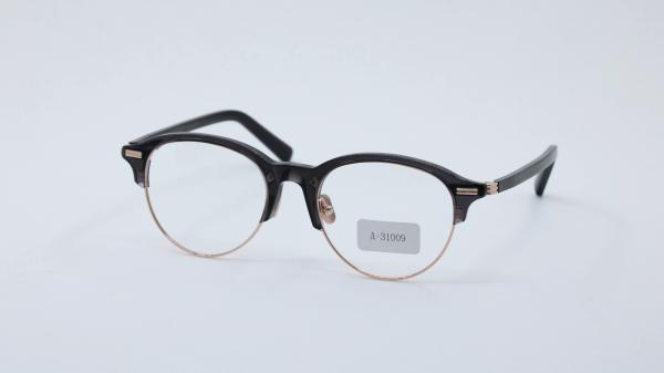 Trendy Round Women Men Eyeglasses Unisex Eyewear frame acetate metal combination new design 2019