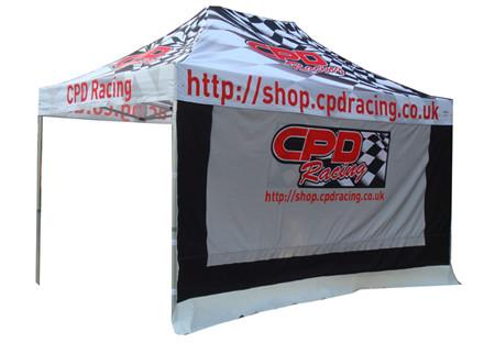 Flexible Outdoor Folding Tent , Custom Printed Pop Up Tent Long Life Span