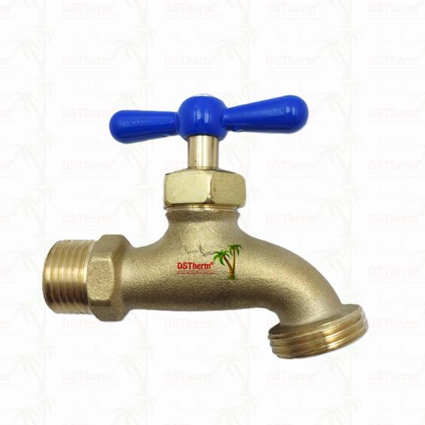 Grifo de latón Grifo de latón Válvula de grifo de latón Grifo de agua Material personalizado 1/2