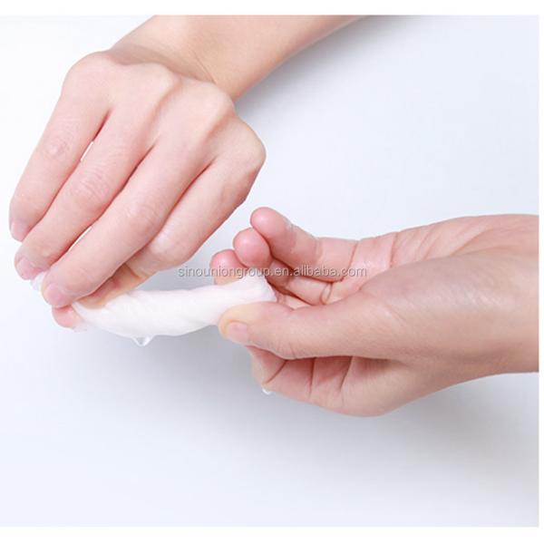 25pcs-100pcs lenços umedecidos secos para bebês de pele sensível amplamente usados ​​laváveis ​​spunlace tecido não tecido