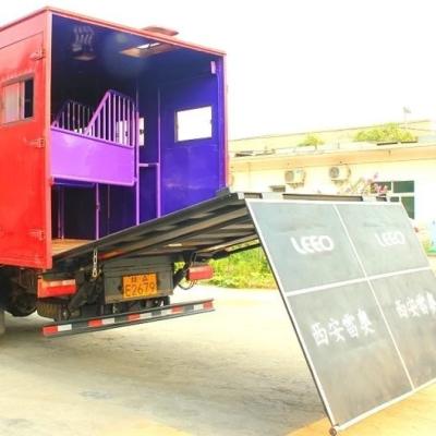 Dobre afastado o elevador portátil hidráulico da cauda de 12V 1 Ton Tail Lift 200*220cm