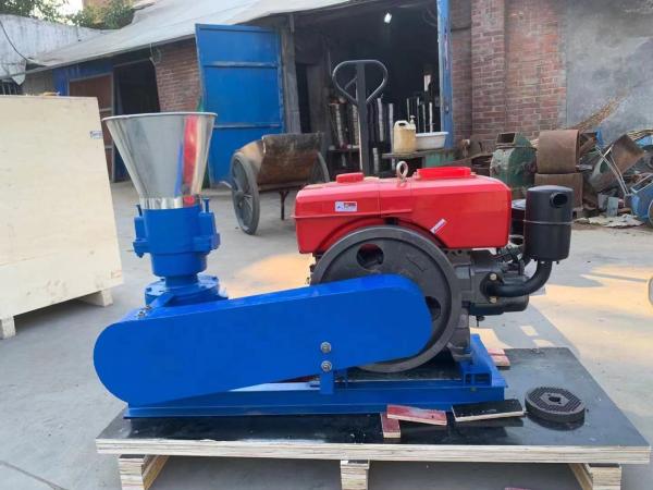 Home Small Farm Sawdust Wood Pellet Press For Making Biomass Ricehusk Grass