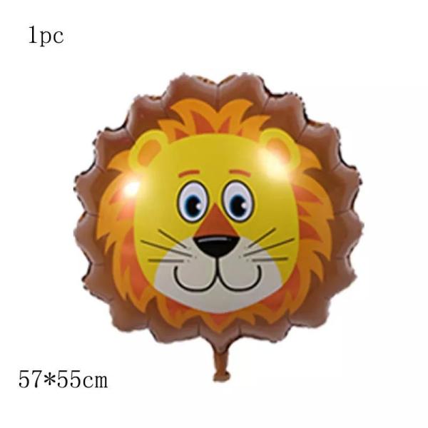 Decoração principal animal do balão da folha do hélio dos desenhos animados dos Ballons da folha