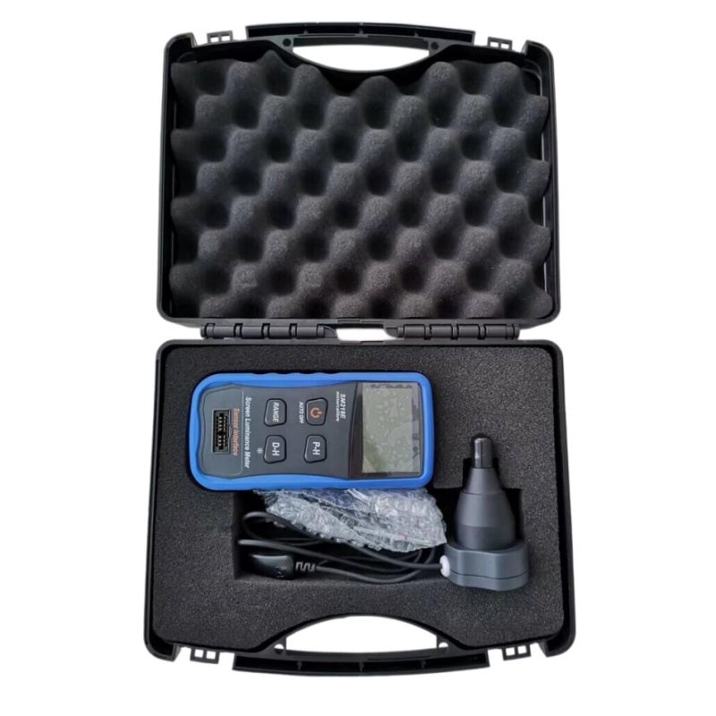 SM218E Screen Luminance Meter with 0.01～39990cd/m2 Range, Silicon Photocell Detector and HD LCD Display