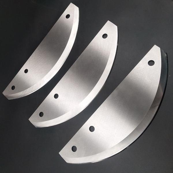 Stainless Steel 420 Root Vegetable Slice Food Processing Blades For Cutting Machine