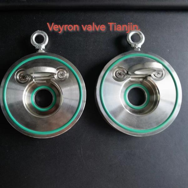 Viton EPDM NBR Bronze c954 958 Stainless Carbon Steel SS304 Single leaf thin disc Plate Swing Check Valve