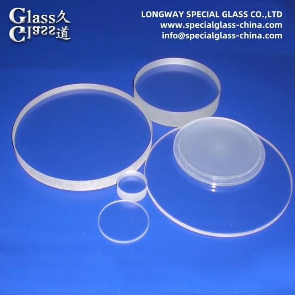 Round Borofloat Glass Led Light Cover Lens Lamp Lens High Durability