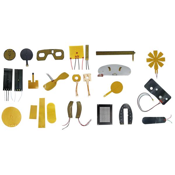 1.5 - Подогреватель фильма Polyimide гибкого подогревателя фильма 500VAC облегченный тонкий