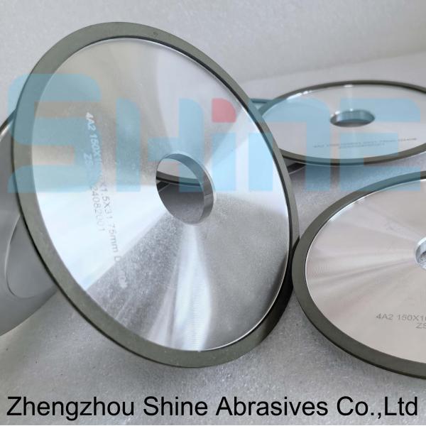 4A2 Resin Bond Diamond Grinding Wheel For Profile Grinding HSS Sharpening
