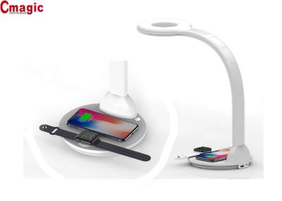 Cmagic Smart Qi Charging Lamp , Touch Control LED Lamp Fast Charger For Phones Watches