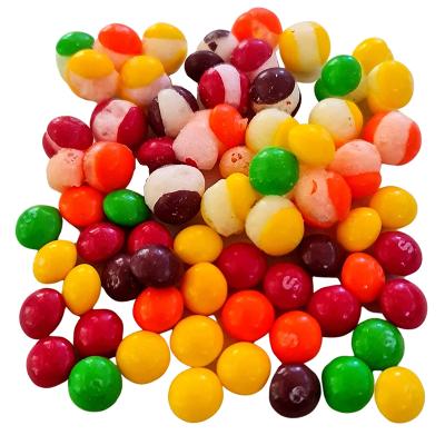 Multicolor Fruit Flavour Freeze Dried Candy Bulk Crispy Gummy Bean Snacks