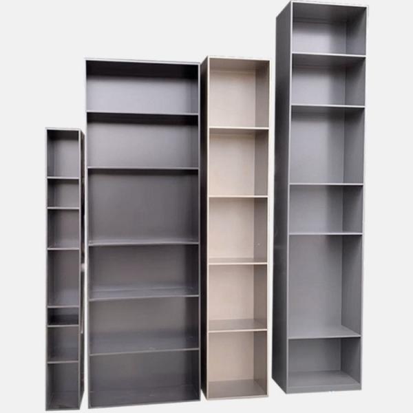 Wall Mounted Metal Decor Shelf Stainless Open Shelving Room Divider