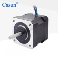 0.43N.M Moteur pas à pas à double arbre NEMA 17 DC avec machine d'emballage automatique