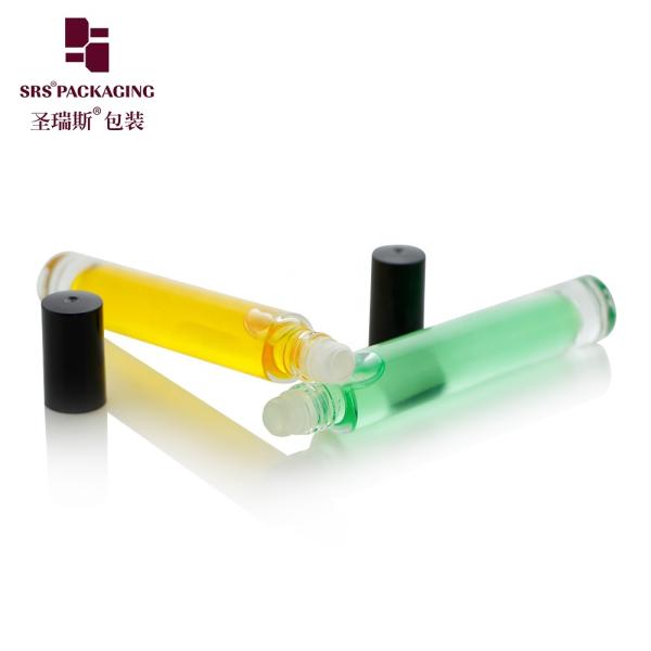 10ML Roll On Glass Bottle with Customized Color No Leakage and Screen Printing for Cosmetic Packaging