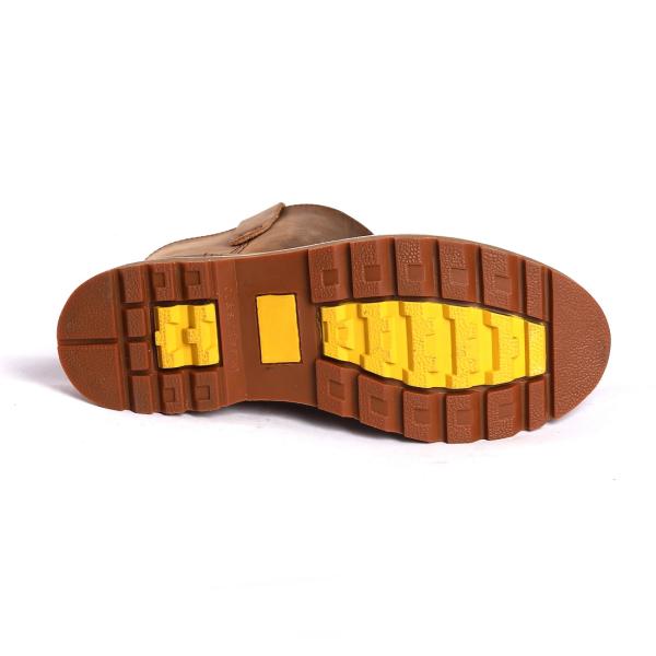 Shock Absorbing Goodyear Shoes Non Slip Waterproof Lace Up Closure Work Boots Unisex Safety Shoes