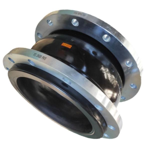24inch Large Diameter Stainless Steel Flange Neoprene Rubber Expansion Joint PTFE Lined Rubber Flexible Fittings