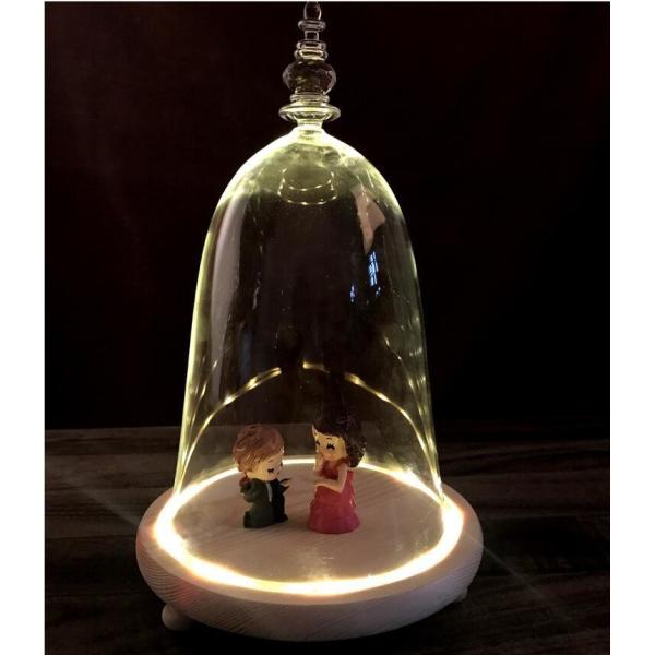 Custom Home Decorative Bell Transparent Glass Cover