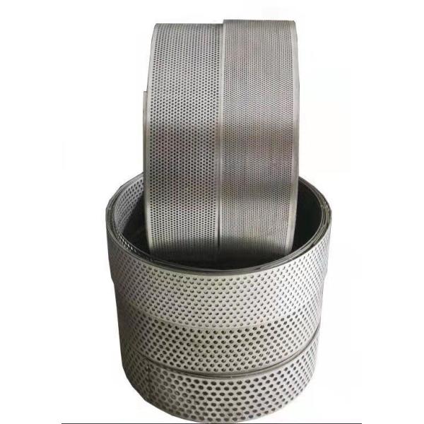 304 Stainless Steel Perforated Screen Sieve Bend 0.5mm Thickness