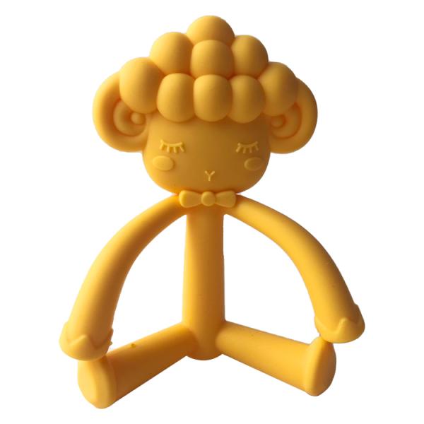 Cartoon Shape Baby Teether Toys Food Grade BPA Free DIY Silicone Teether