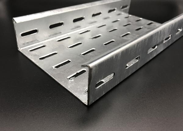 Galvanized Steel 2.4m Electrical Wire Tray Q235B Steel Hot Dip Cable Tray