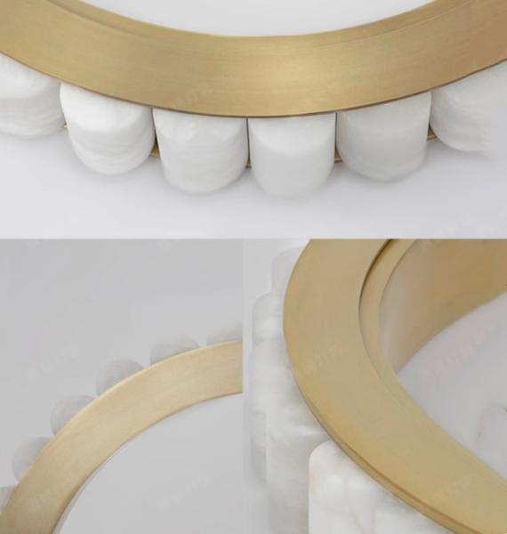 customized modern chandelier alabaster chandelier ZSHONORHIGH, SIDEREAL ceiling lights for living room dinning room