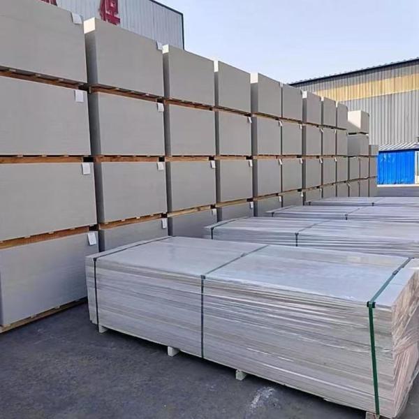 6/8/12mm Calcium Silicate Cement Board Fireproof  Lightweight For Building Renovation