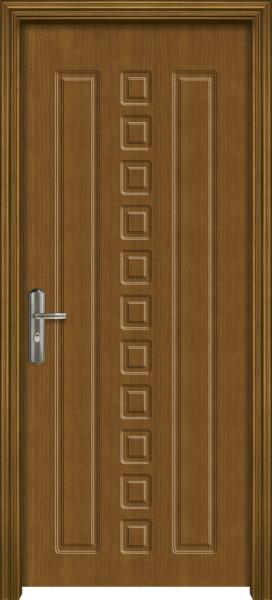 Standard Interior Modern Fire Rated Wooden Doors 60 Minutes Soundproof