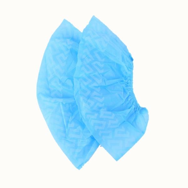 Long Tube Disposable Shoe Guards , Disposable Foot Covers Multiple Colors