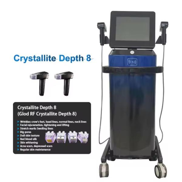 Микро игла Фракционная RF Золотая машина для омолаживания и затягивания кожи