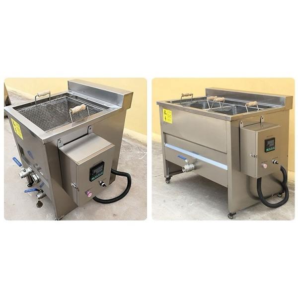 High Productivity 580 KG Industrial Chicken Deep Fryer for McDonalds Food Preparation