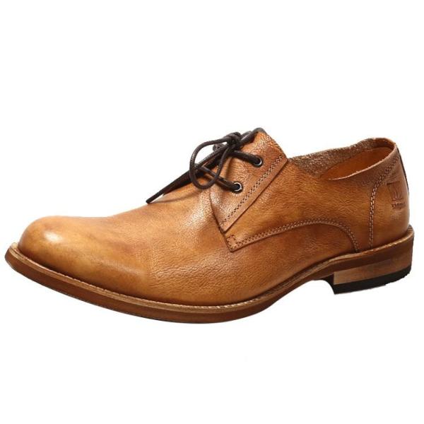 Mens Pure Leather Formal Shoes , Leisure Mens Handmade Leather Boots