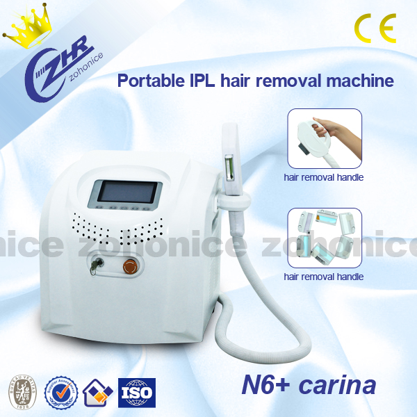 Freckle Removal LCD Laser IPL Hair Removal Machines For Acne Treatment