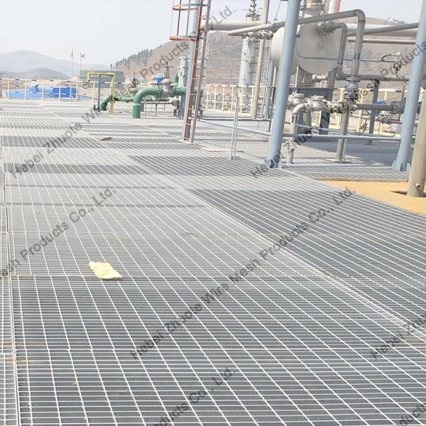 Промышленная ширина решетки 600mm пола нержавеющей стали платформы 32x5mm дорожки