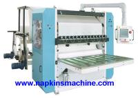 Machine d'impression intercalée de papier de soie de soie de tirage en couleurs de PLC de pli