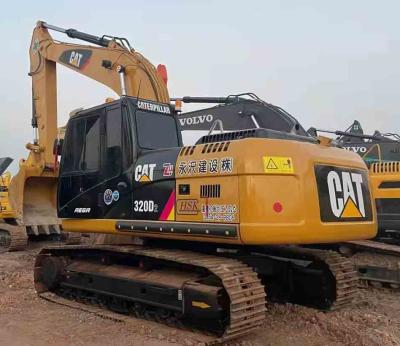 2nd Hand Caterpillar 320D Excavator 99.9 KW Power 340L tank capacity