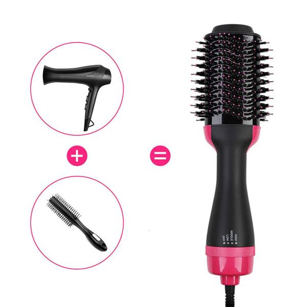 1000W Hot Air 3 In 1 One Step Ionic Hair Brush For Women