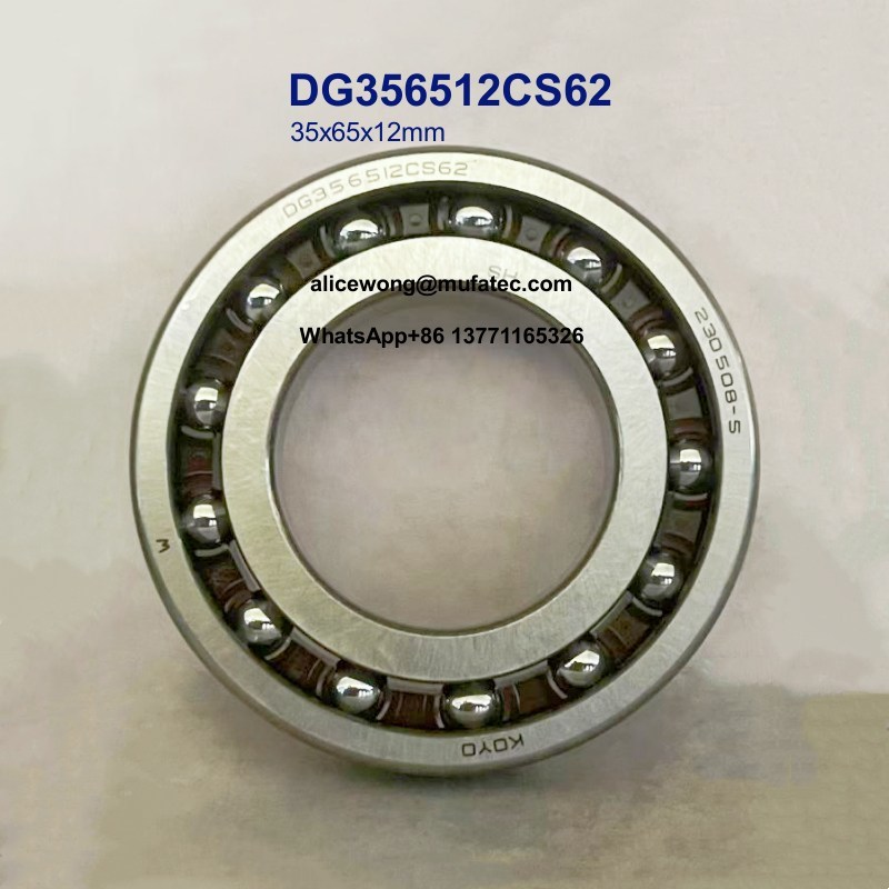 DG356512CS62 35x65x12mm Vehicle Transmission bearings