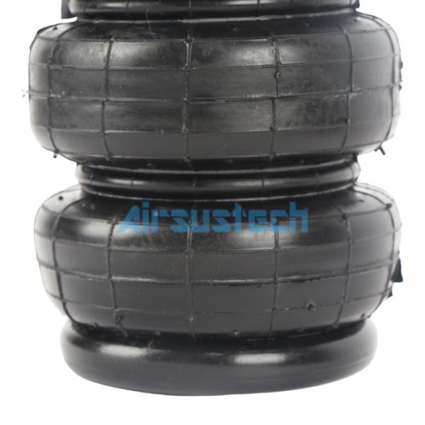 3B2300 AIRSUSTECH Triple Convoluted Air Spring 1/2-14NPT Port Size for Truck Air Bag
