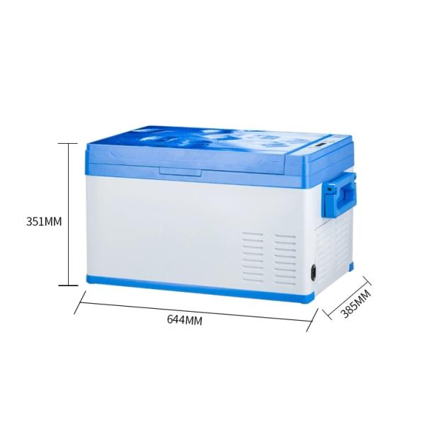 замораживатель холодильника тележки электропитания 25Litres DC12V/24V легкий для регуляции
